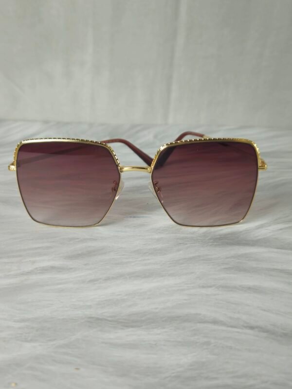 Brown Lens Oversized Sunglass